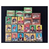 22 - 1961 Topps Football Cards