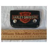 Vintage Harley Davidson Leather Pouch