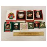 10 Hallmark Christmas Ornaments 1 Lot