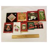 10 Hallmark Christmas Ornaments 1 Lot