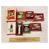 8Hallmark Christmas Ornaments 1 Lot
