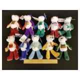 10 Limited Treasures State Quarter Coin Bears