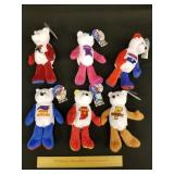6 Limited Treasures State Quarter Coin Bears