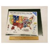 1999-2000 US Coin Map Unopened