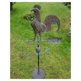 Copper Rooster Weathervane