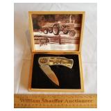 Farmall H Pocket Knife w/ Case