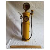 Tin Phillips 66 Decorative Gas Pump Clock 17"H