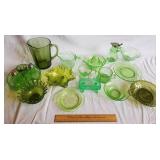 Green Glass 1 Lot
