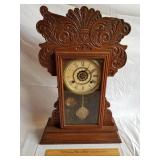 Vintage Clock 12" W x 22" H Top Damaged