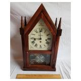 Ethan Allen Clock 10 & 1/4  W x 18 & 1/2" H
