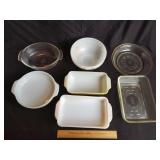 Glassbake, Fire King & Anchor Hocking 1 Lot