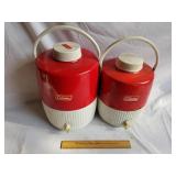 2 Vintage Coleman Dispensers