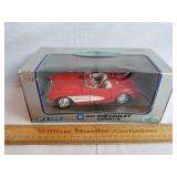 1957 Corvette 1:24 Scale Die Cast Car