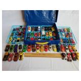 Toy Cars & Trucks w/ Case