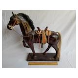 Wooden Horse 20" H