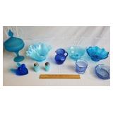 Blue Glass 1 Lot