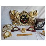 Assorted Clocks 1 Lot