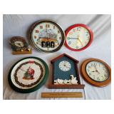 Assorted Clocks 1 Lot