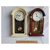 2 Battery Clocks 1 Lot