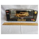 1:24 Stock Rod Car 24K Gold Plated Series