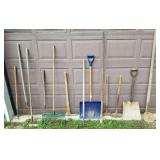 Assorted Yard Tools 1 Lot