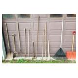 Assorted Yard Tools 1 Lot