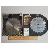 2 Unused 7 & 1/4" Circular Saw Blades