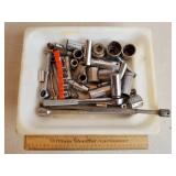 Assorted Ratchets, Extensions & Sockets