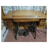 Vintage Singer Sewing Machine 18 x 36 & 1/4 x 30"