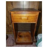 Wooden Night Stand 12 x 14 x 23 & 1/2"