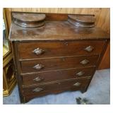 Vintage Dresser 17 x 38 & 1/2 x 39"