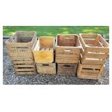 Wooden Crates 1 Lot