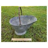 Vintage Coal Bucket - Some Holes in Bottom