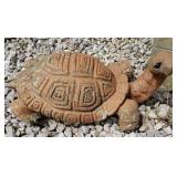 Cement Turtle 27" L Some Leg Damage