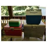 4 Coolers 1 Lot
