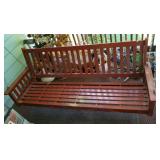 Wooden Porch Swing 71"W