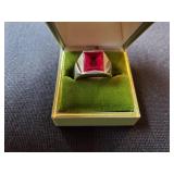 10K Gold Mens Ring 7.6g Total Weight