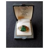 10K Gold Mens Ring 6.9g Total Weight