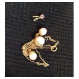 14K Gold Jewelry 1.8g Total Weight