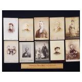 Antique Cabinet Photographs 27ct
