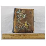 Antique Photo Album w/ 29 Tintypes & Old Photos