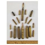 Assorted Ammunition & Shell Casings 1 Lot