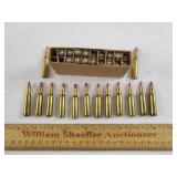 .222 Ammo 14 Rounds & 17 Empty Casings