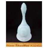 Fenton Glass Bell Mother w/ Child 6 & 1/2" H