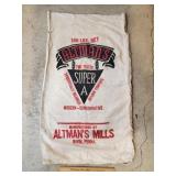 Altmans Mills Feed Sack Irwin PA