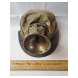 Vintage Miners Hat w/ Carbide Lamp