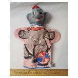 Vintage Dumbo Hand Puppet