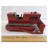 Tonka T-6 Pressed Steel Toy Dozer 8 & 3/4" L