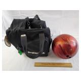 Brunswick Slingshot Bowling Ball w/ Bag