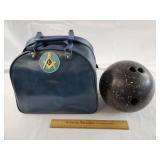 AMF Amflite Bowling Ball w/ Masonic Bag